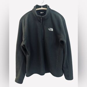 The North Face Gray Quarter Zip Sweatshirt, Men’s L